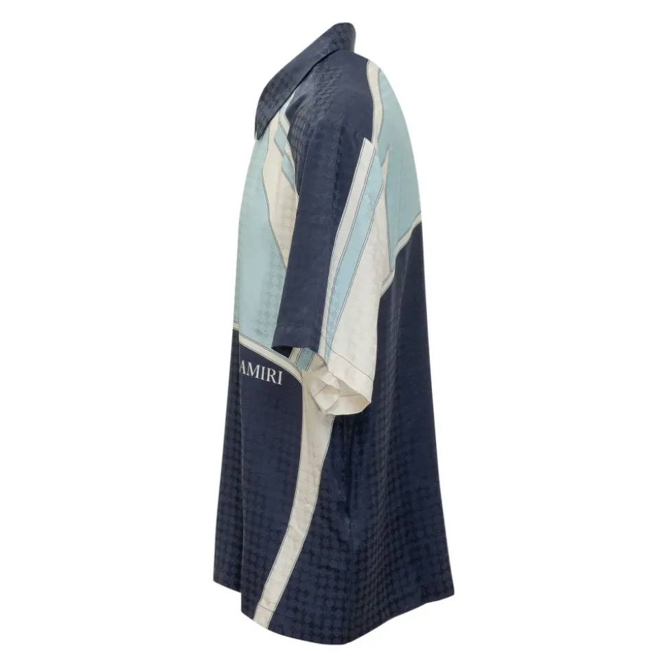 Panelled Button Shirt