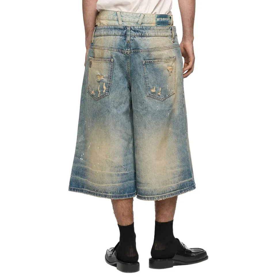 Pantaloncini Denim Baggy Shorts 2In1 Dirt