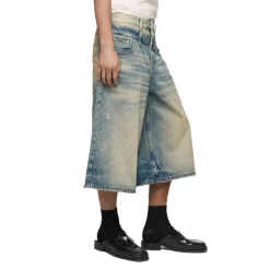 Pantaloncini Denim Baggy Shorts 2In1 Dirt