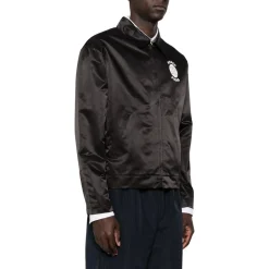 Paris Emblem Zipped Coach Jacket