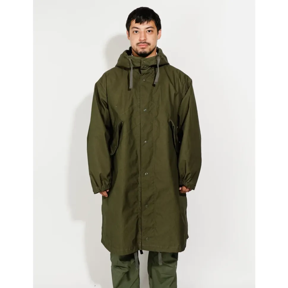 Parka w stylu militarnym