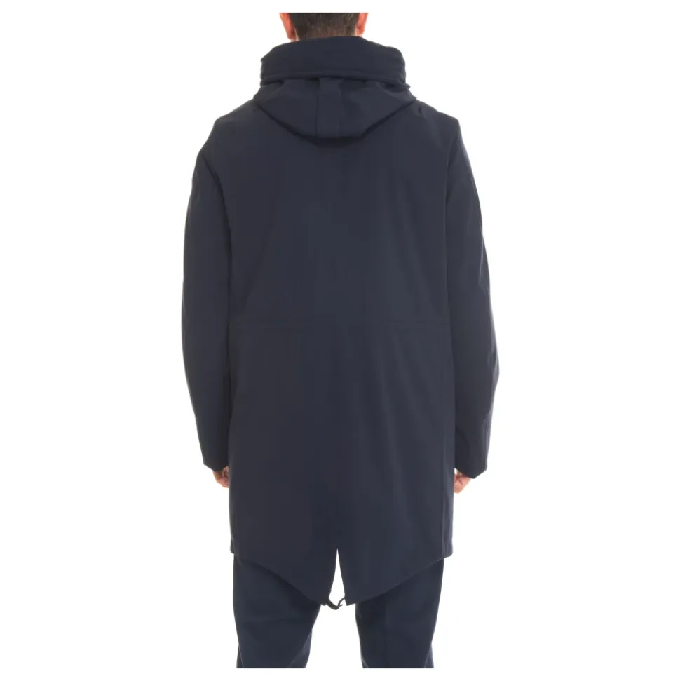 Parka z Wodoodpornym Zamkiem Błyskawicznym