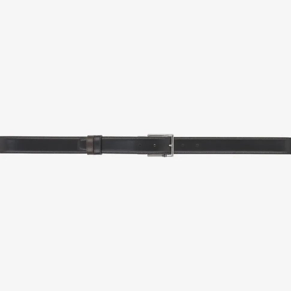 Pasek dwustronny 30 mm z prostokątną klamrą