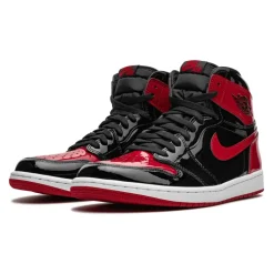 Patent Bred Retro High OG Sneakers