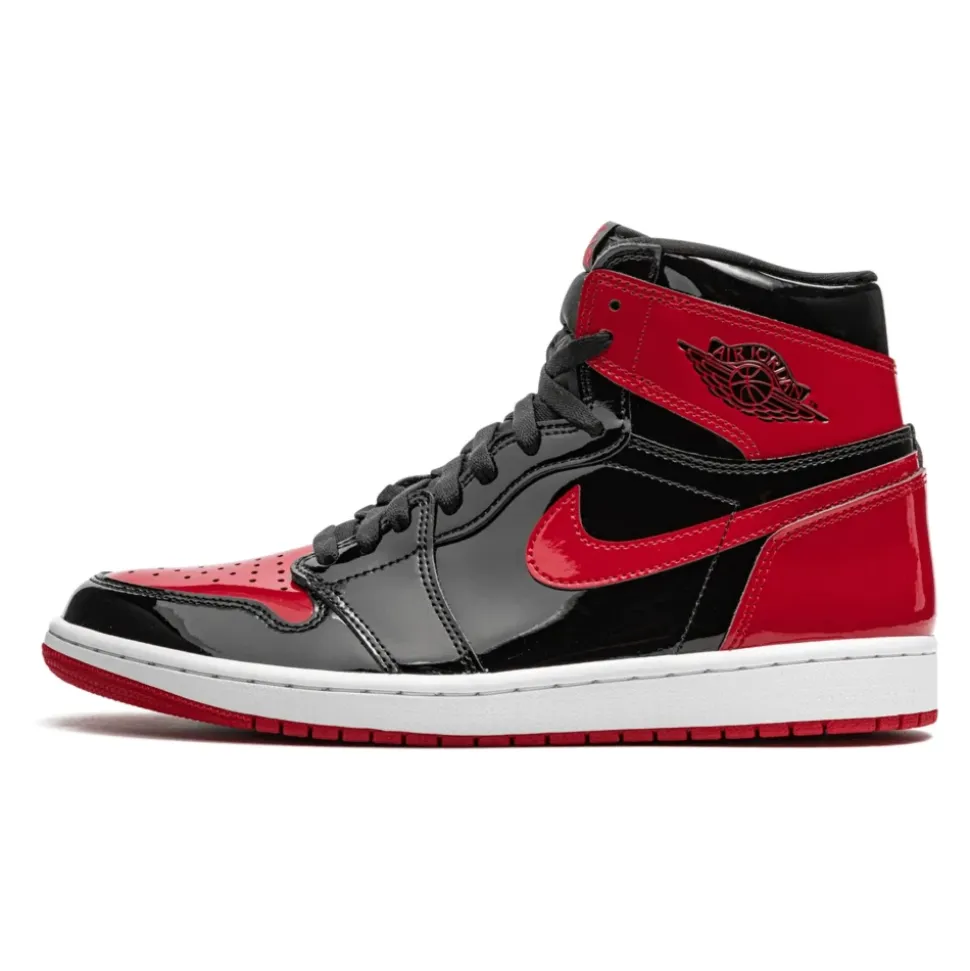 Patent Bred Retro High OG Sneakers