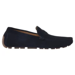 Perforated Suede Loafer