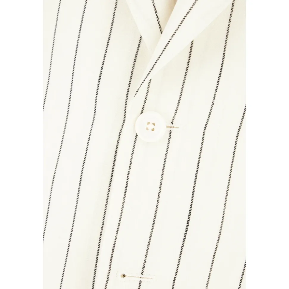 Pinstriped Blazer