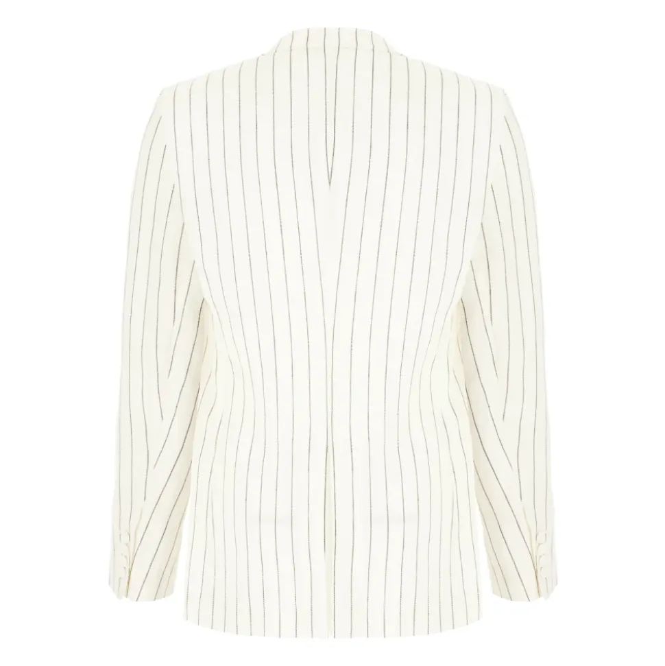 Pinstriped Blazer