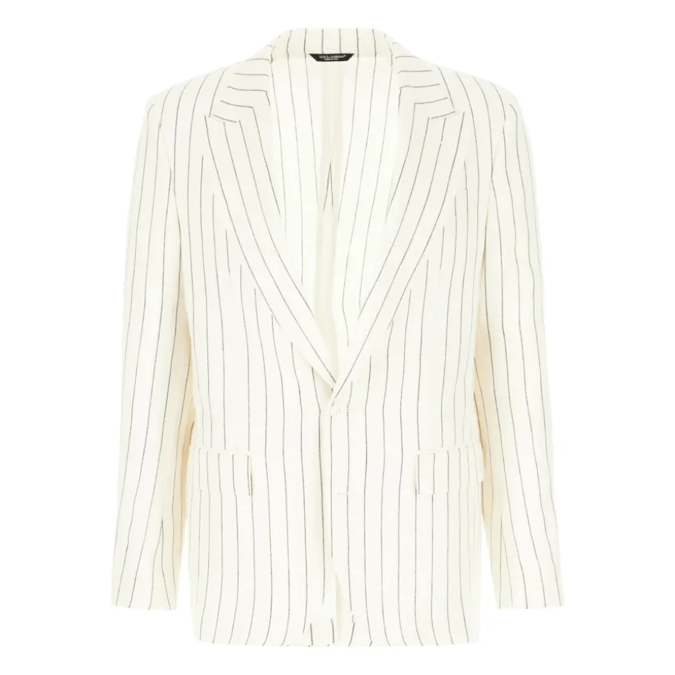 Pinstriped Blazer