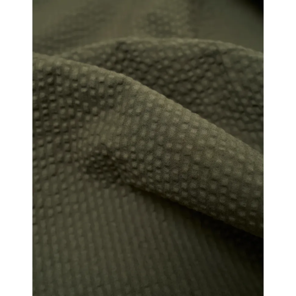Pleated Track Pant Merida Seersucker