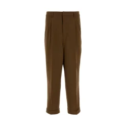 Pleated Wool Trousers