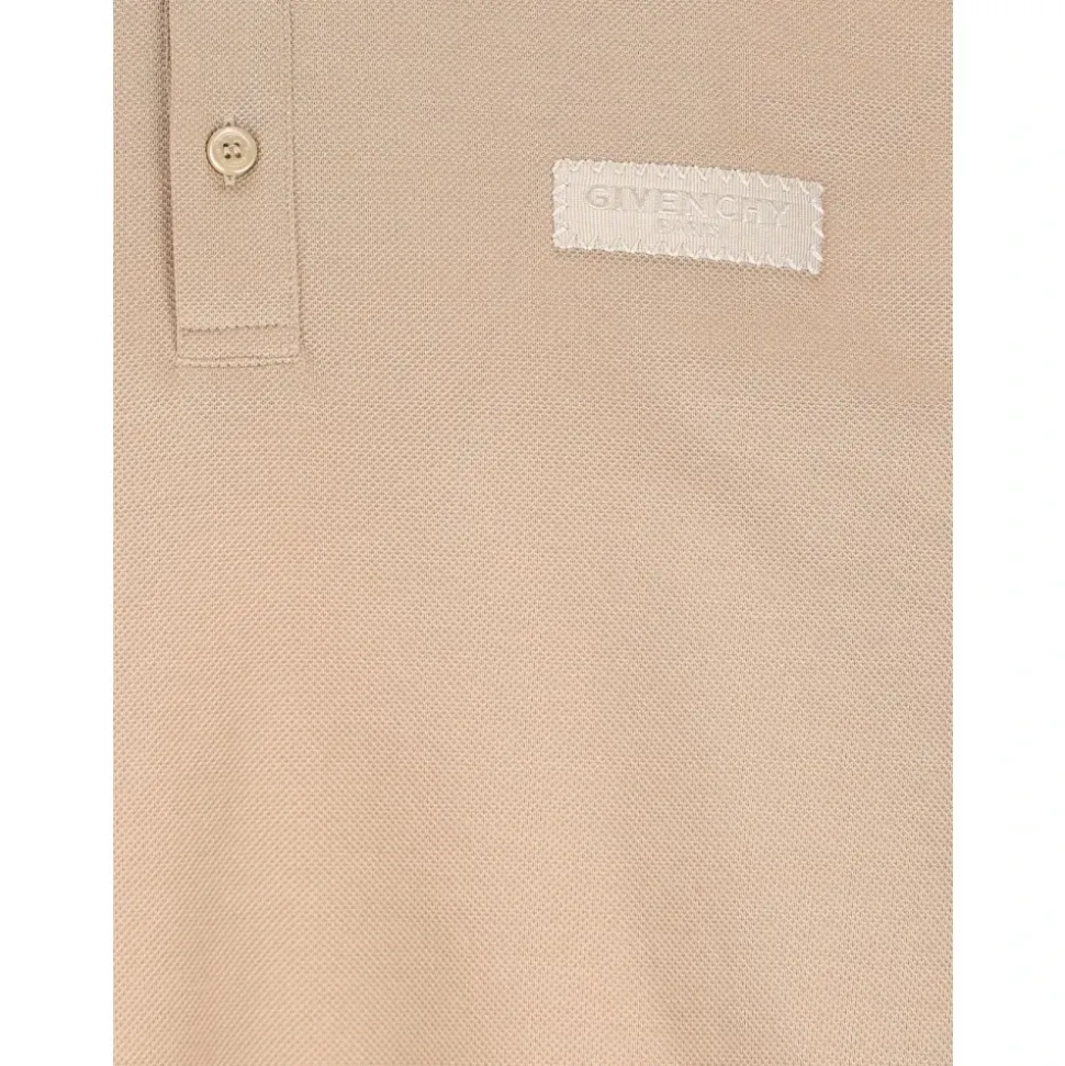Polo z bawełny z grosgrainem Paris