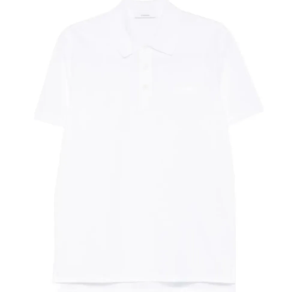 Polo z bawełny z grosgrain Paris