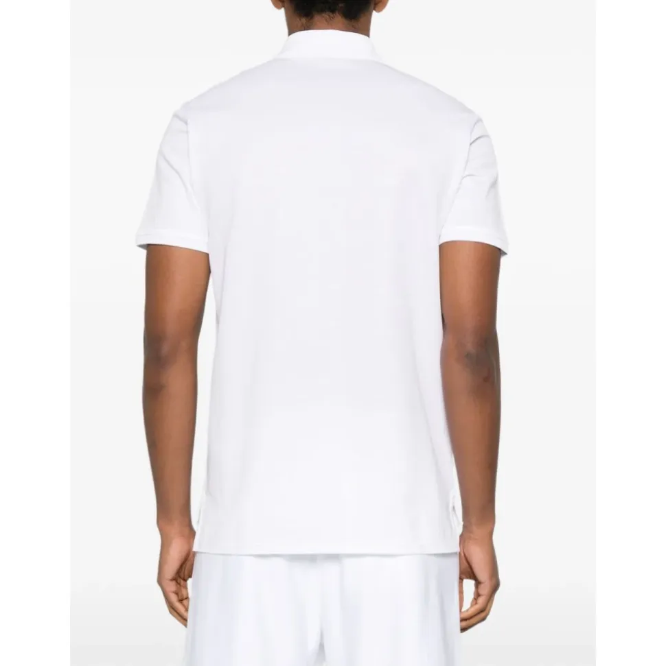 Polo z bawełny z grosgrain Paris