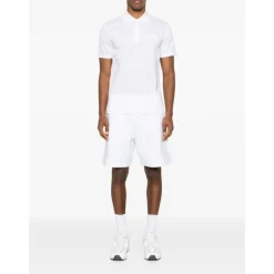 Polo z bawełny z grosgrain Paris