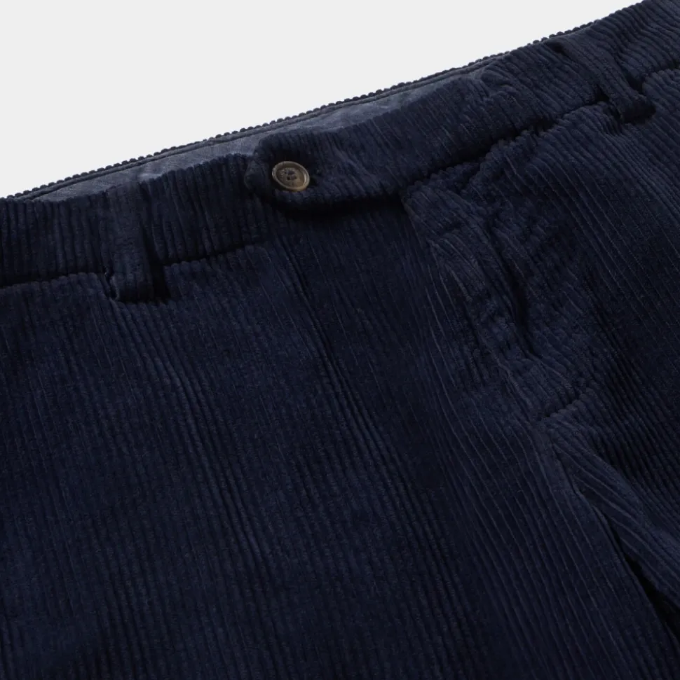 Regular Fit Bawełniany Sztruksowy Chino