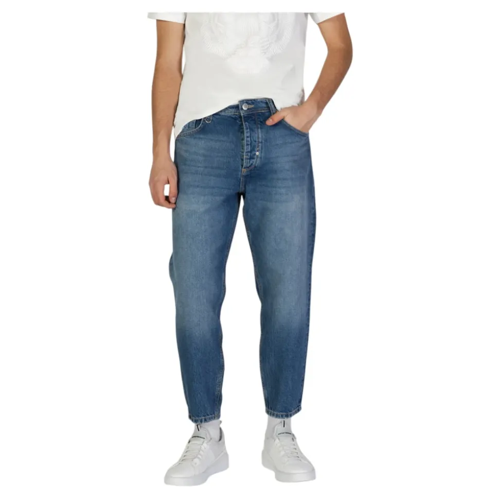Regular Loose Jeansy Męskie Kolekcja Wiosna/Lato