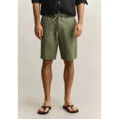 Relaxed Linen Shorts