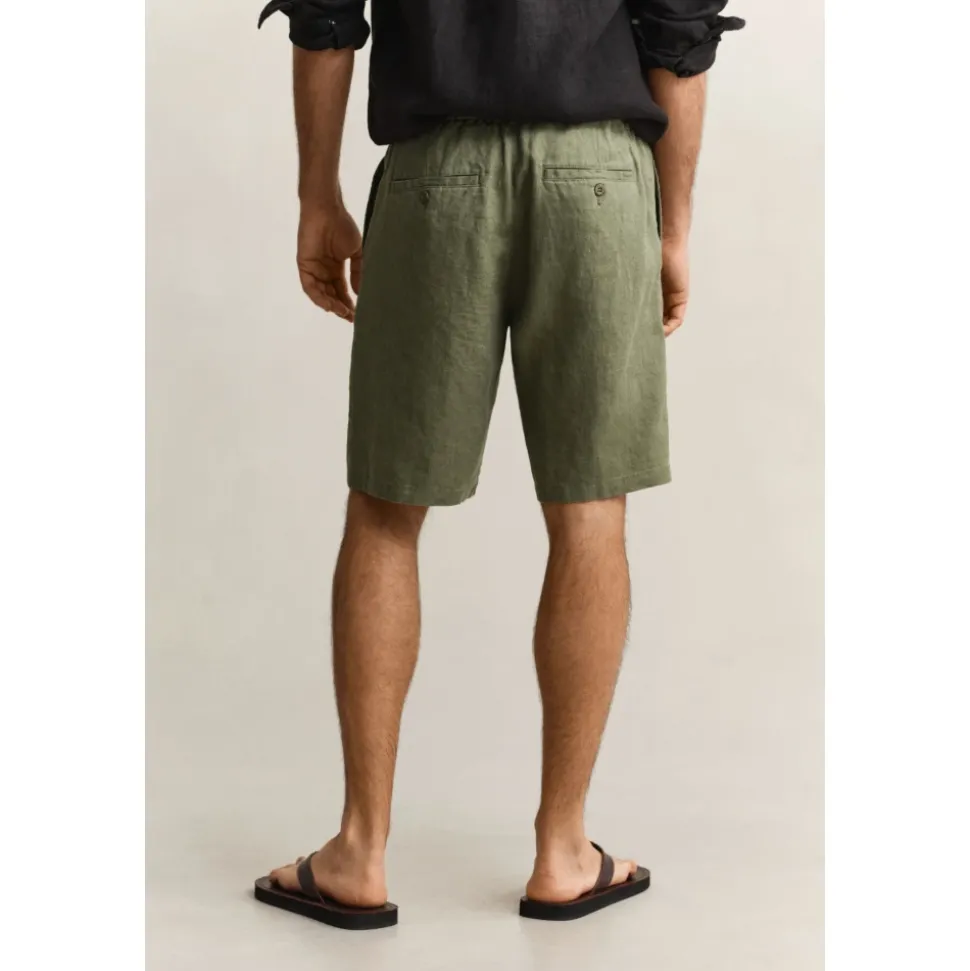 Relaxed Linen Shorts