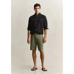 Relaxed Linen Shorts