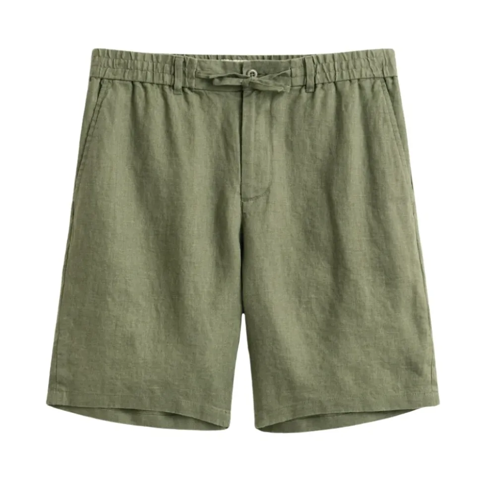Relaxed Linen Shorts