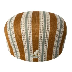 Resort Stripe 504 Flat Cap