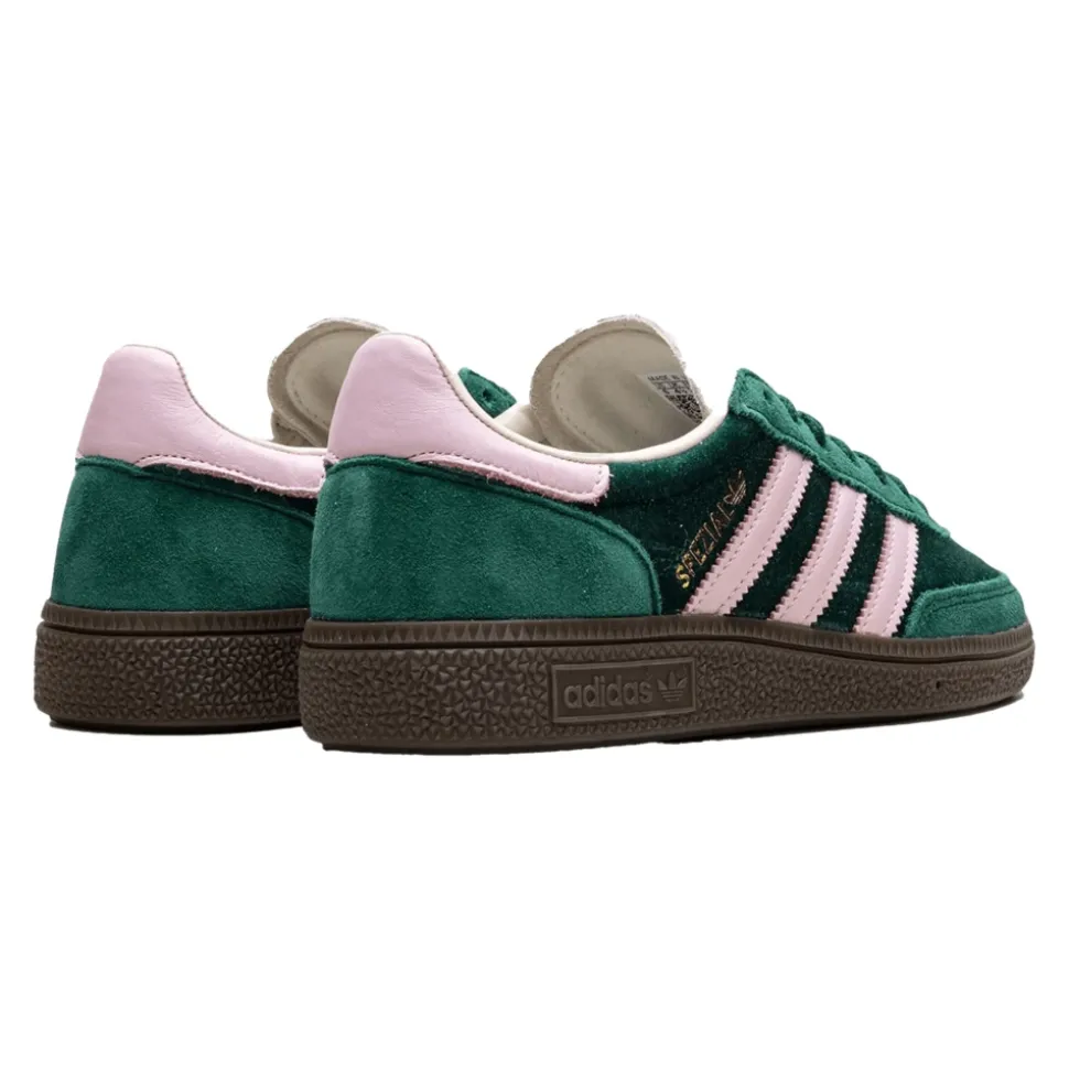 Retro Handball Spezial Zielony Różowy Welur