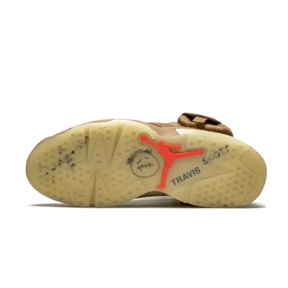 Retro Travis Scott British Khaki Sneakers