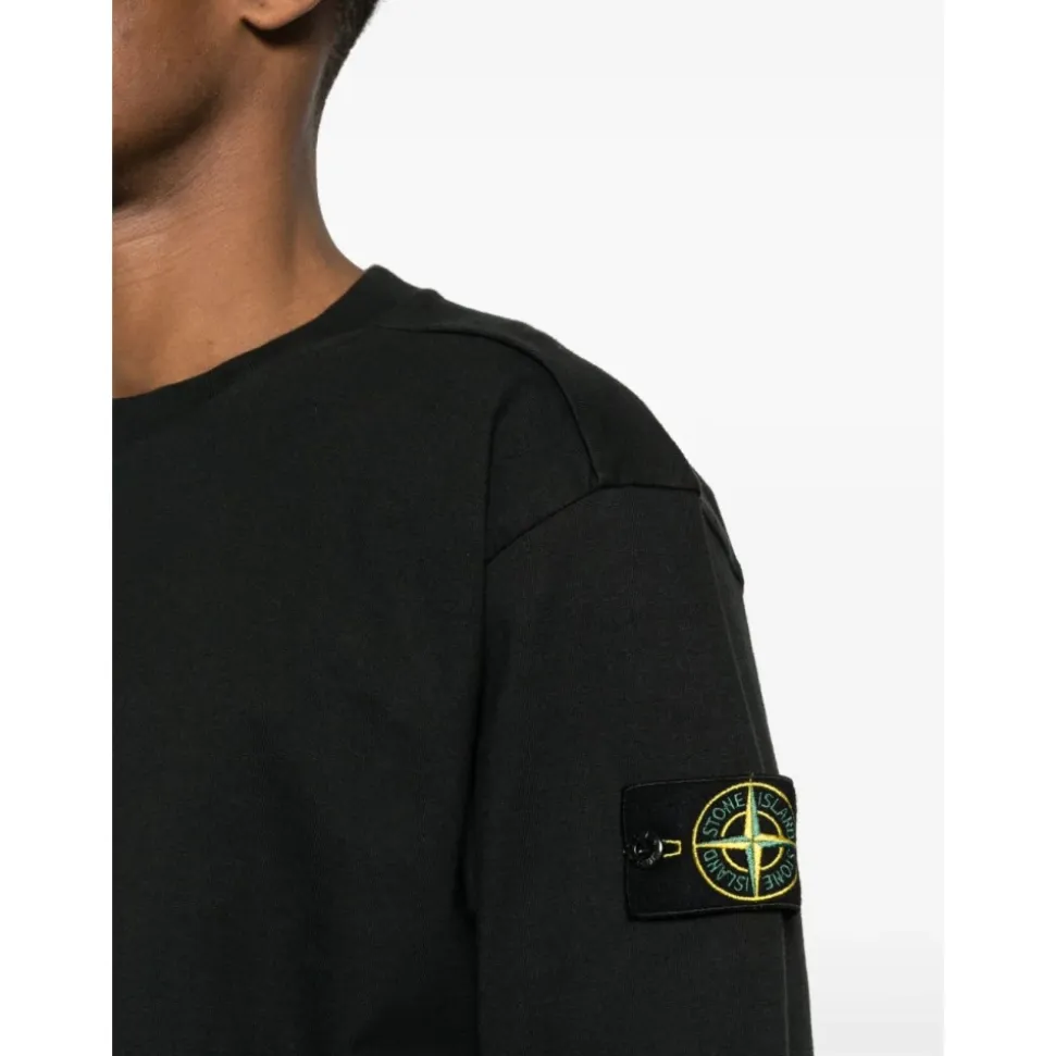Ribbed Crewneck Sweatshirt