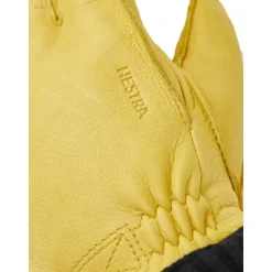 Rękawiczki Deerskin Primaloft Rib, Żółte