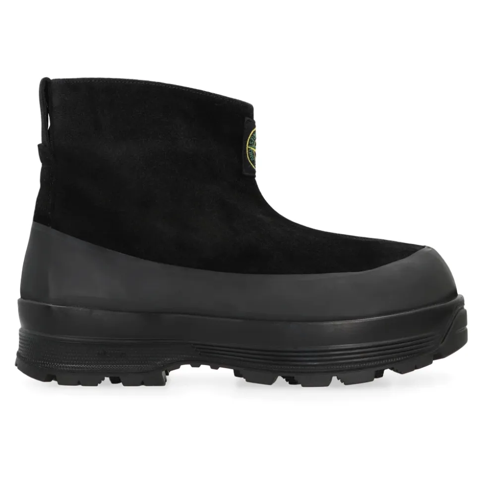 S100120 Buty z zamszu