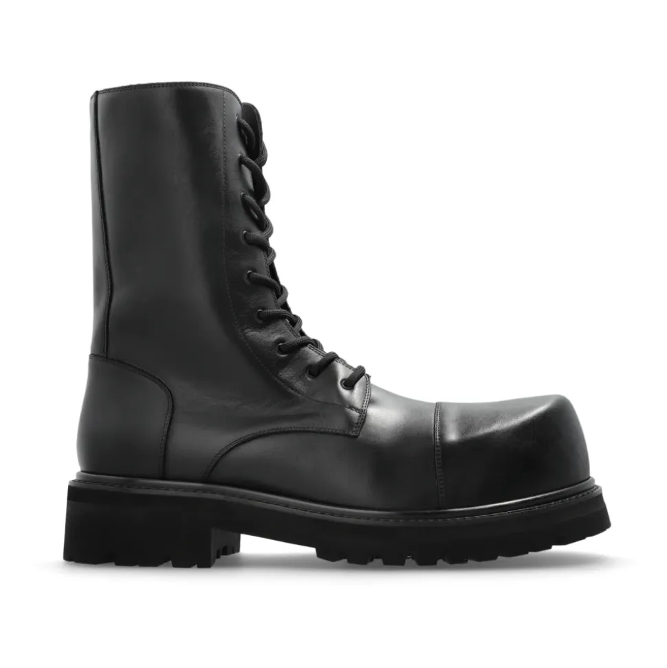 Skórzane buty za kostkę