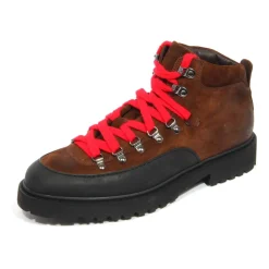 Skórzane buty z efektem vintage