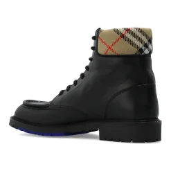Skórzane sznurowane buty wojskowe Rogue