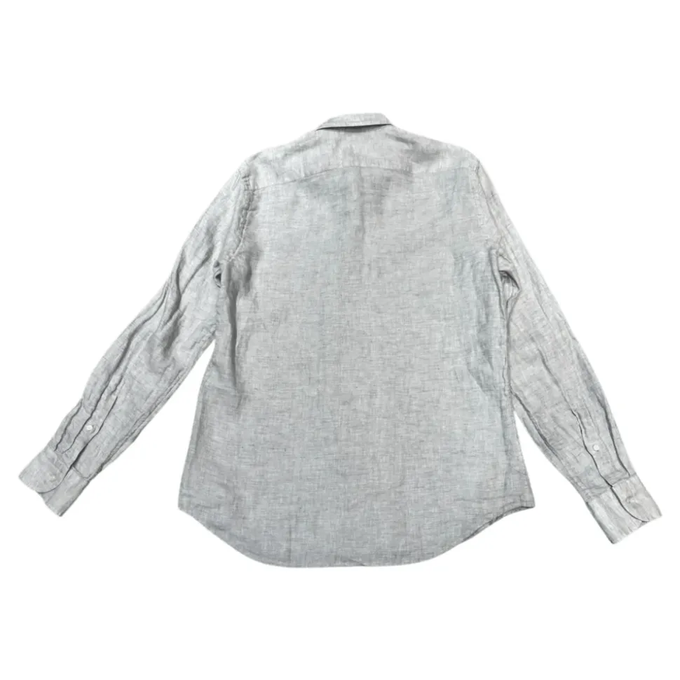 Sonrisa Leinenhemd, Fine Linen, hellgrau