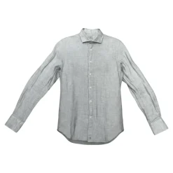 Sonrisa Leinenhemd, Fine Linen, hellgrau