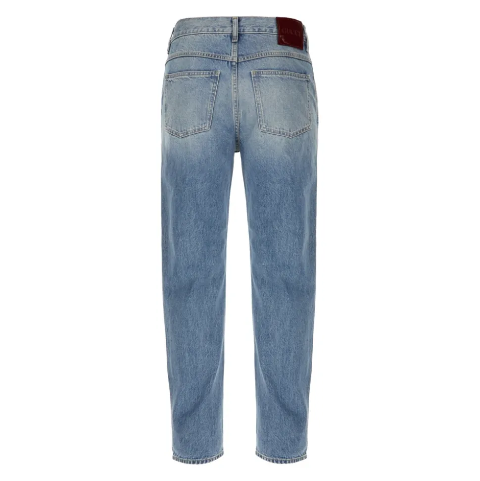 Spodnie dżinsowe slim fit z bawełny