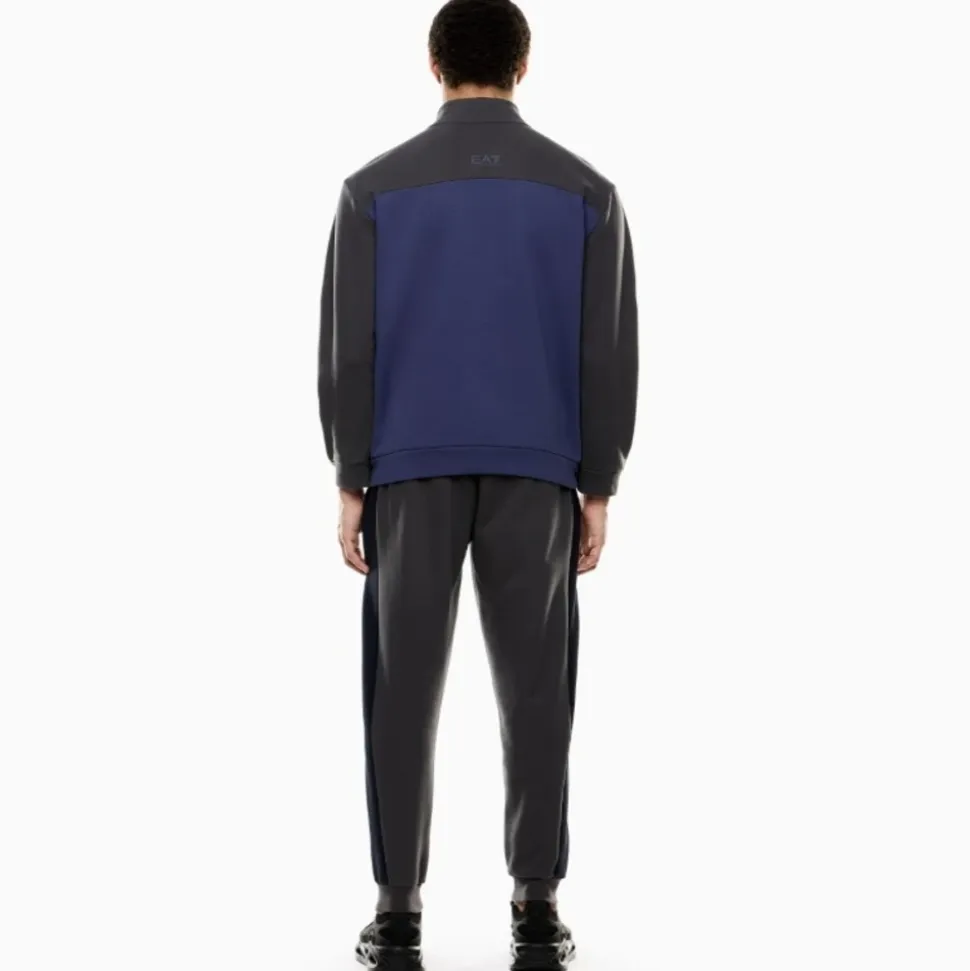 Sportowy dres w bloki kolorystyczne