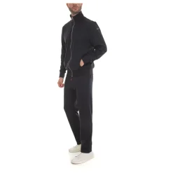 Sportowy dres z zamkiem miękkie spodnie