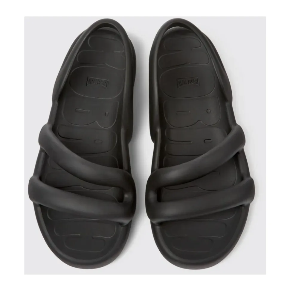 Stylowe sandały na płaskim obcasie z paskiem Slingback