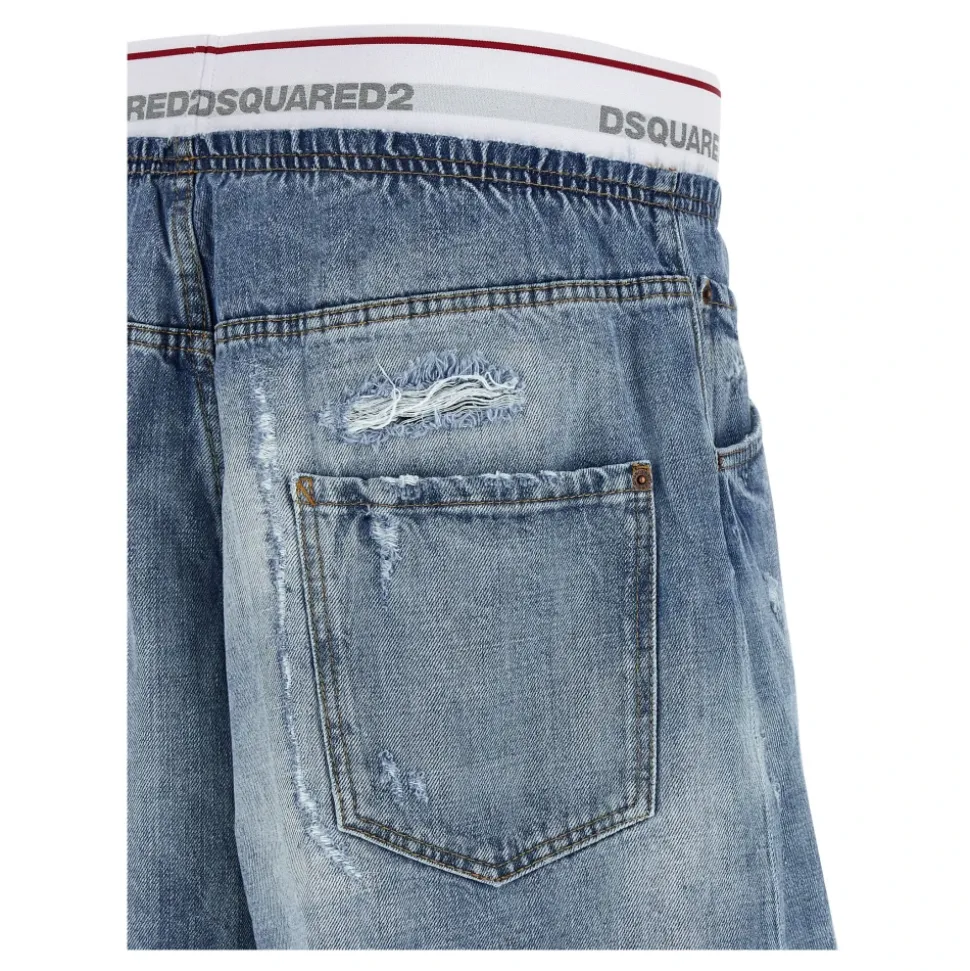 Surfer Denim Bermuda Shorts