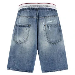 Surfer Denim Bermuda Shorts