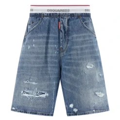 Surfer Denim Bermuda Shorts