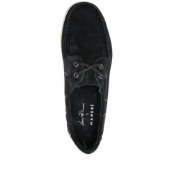 Swan Suede Boat Shoes