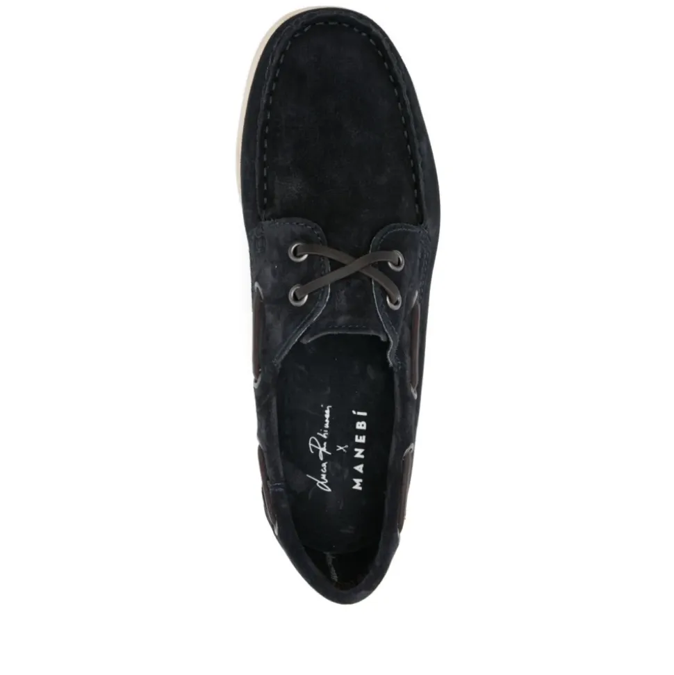 Swan Suede Boat Shoes