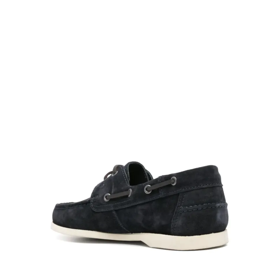 Swan Suede Boat Shoes