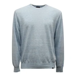 Sweter z lnu i bawełny