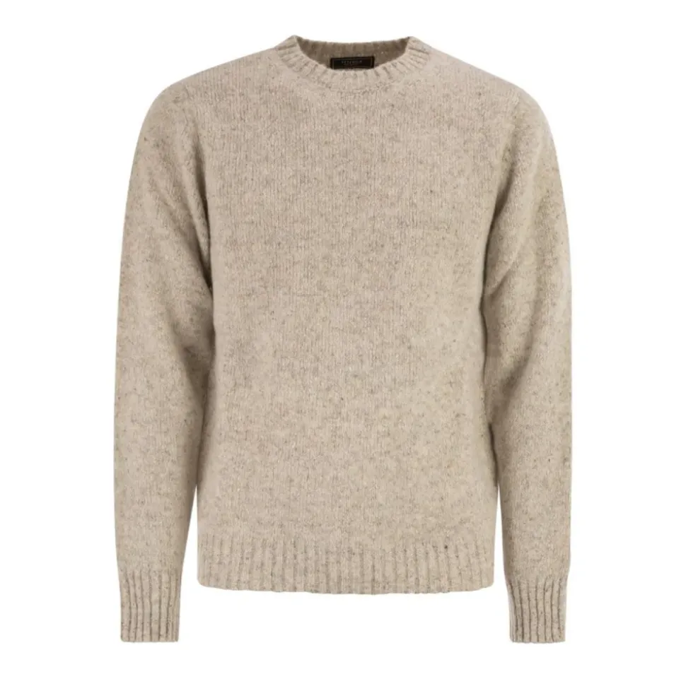 Sweter z Okrągłym Dekoltem