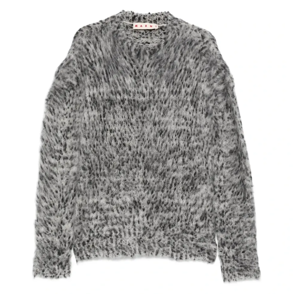 Sweter z Okrągłym Dekoltem