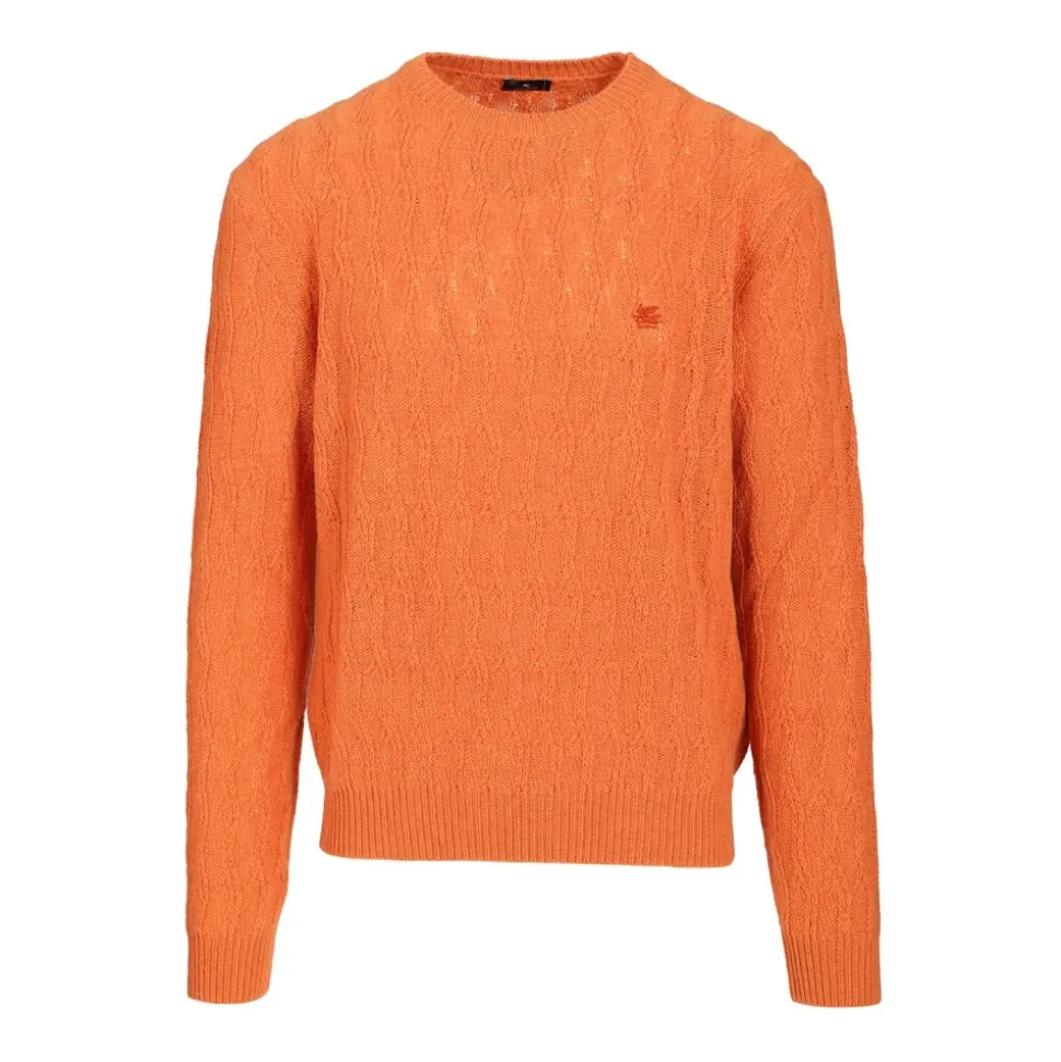 Sweter z okrągłym dekoltem